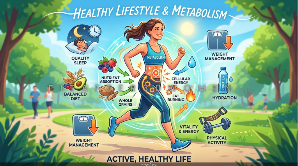 Healthy lifestyle habits to improve metabolism and burn fat