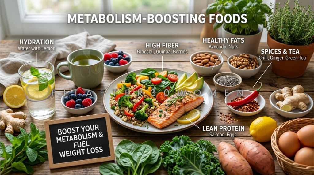 Best foods to boost metabolism and support fat loss