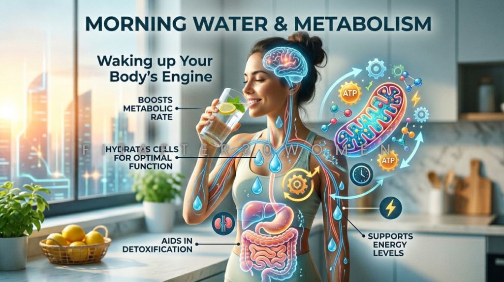 Morning hydration and metabolism support for women over 30